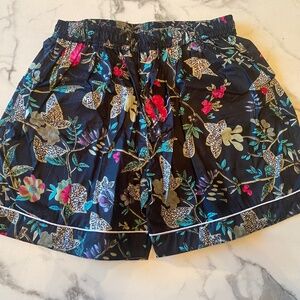 Hand block print cotton sleep shorts various size